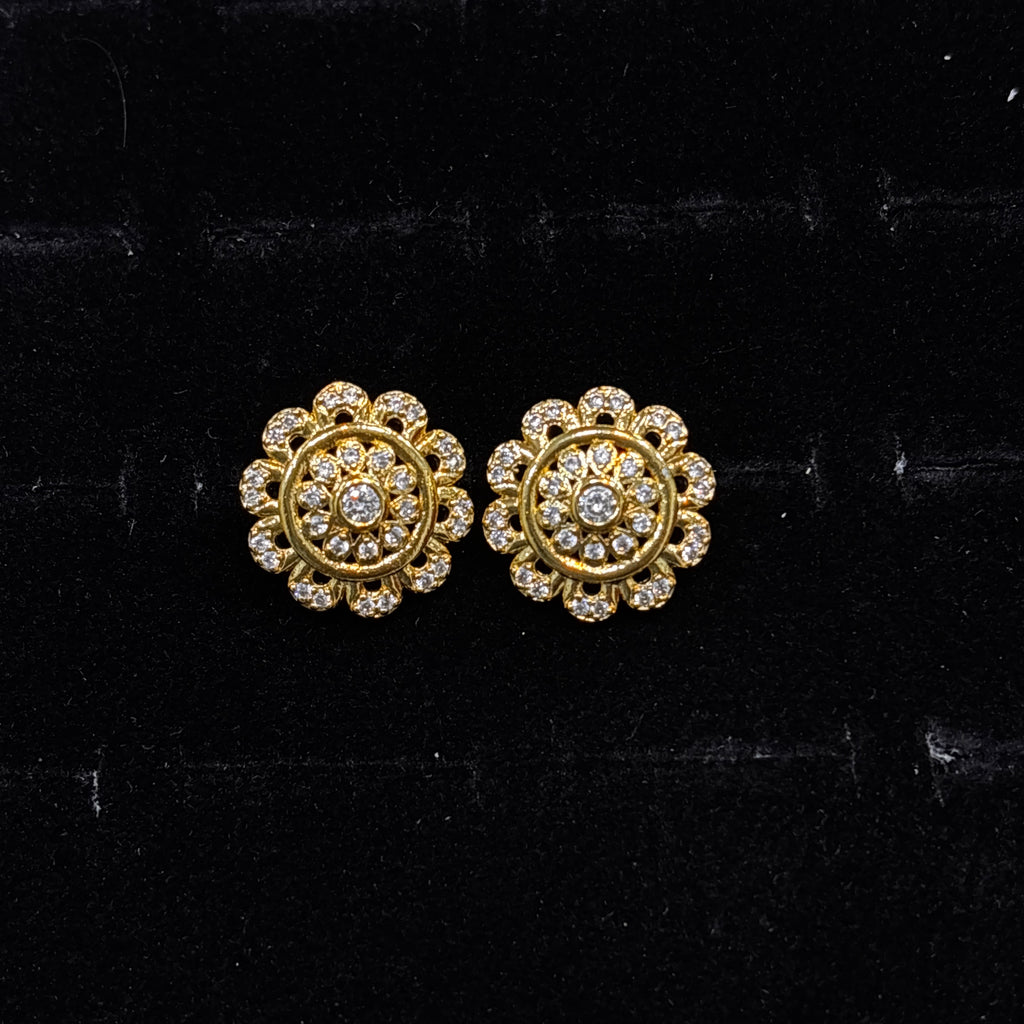 Flower Stone Studs SRJER132
