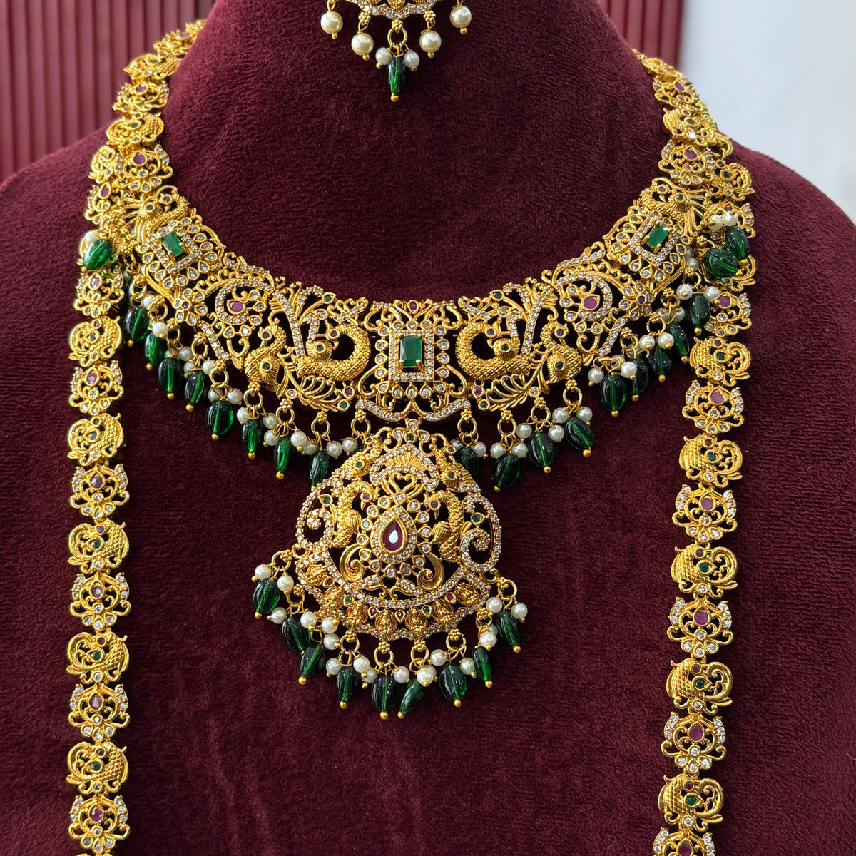 GREEN BEADS COMBO SRJCB2999