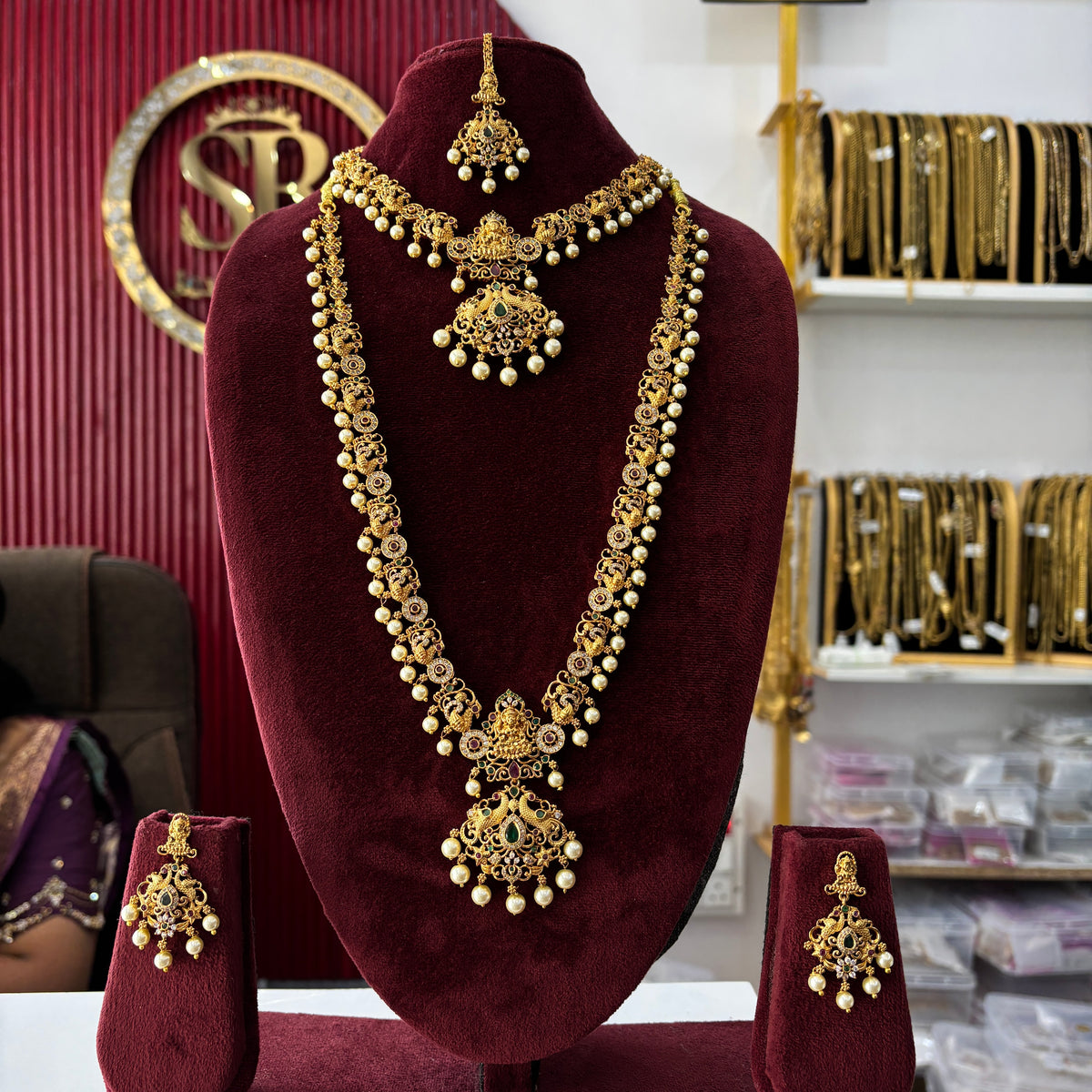 Laxmi Devi Pearls Combo SRJCB1999