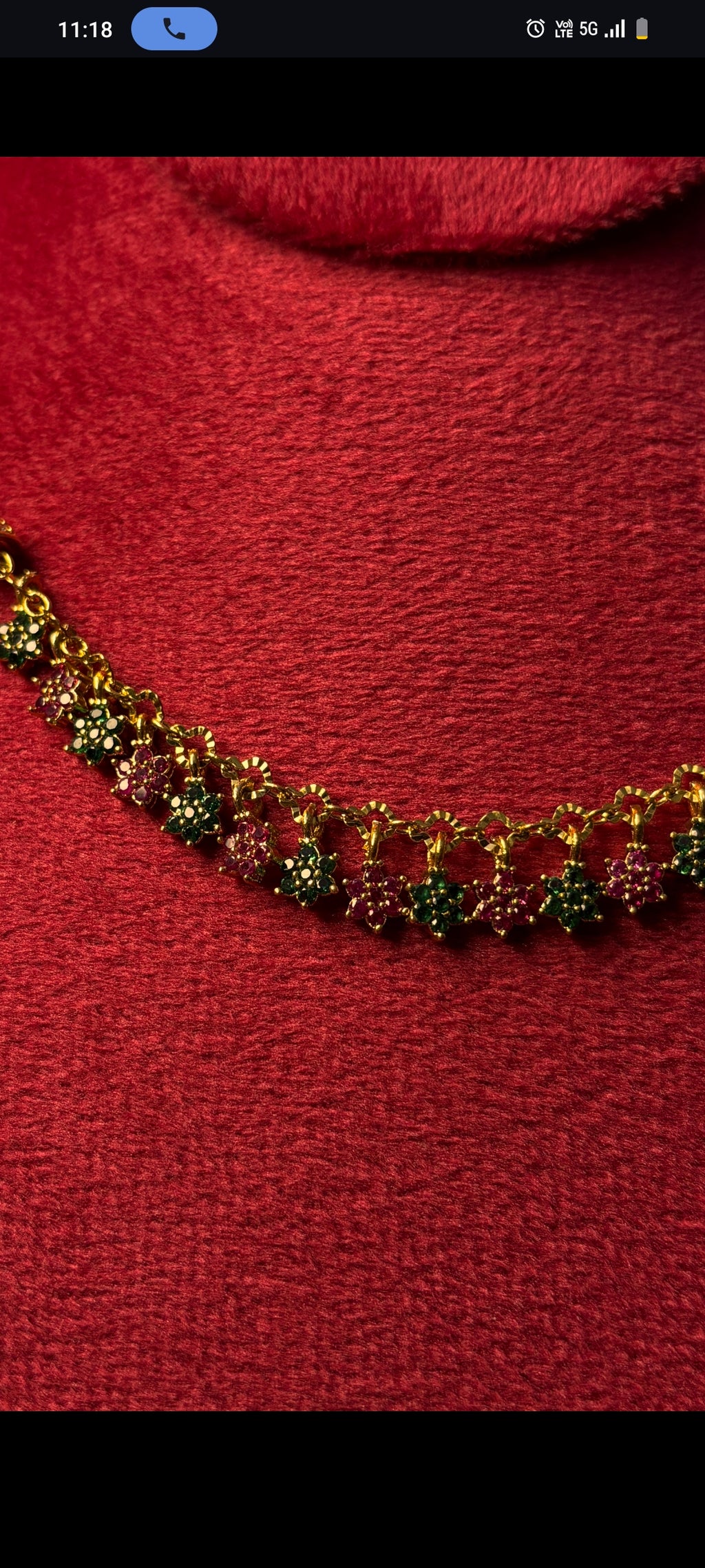 Pink Green Litics Chain SRJLC599