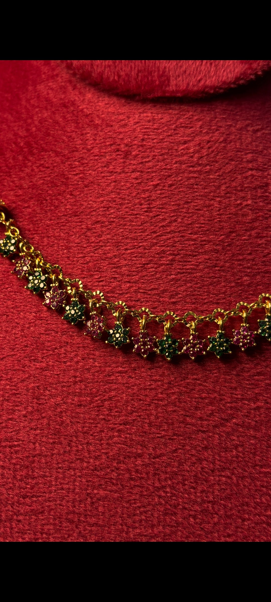 Pink Green Litics Chain SRJLC599